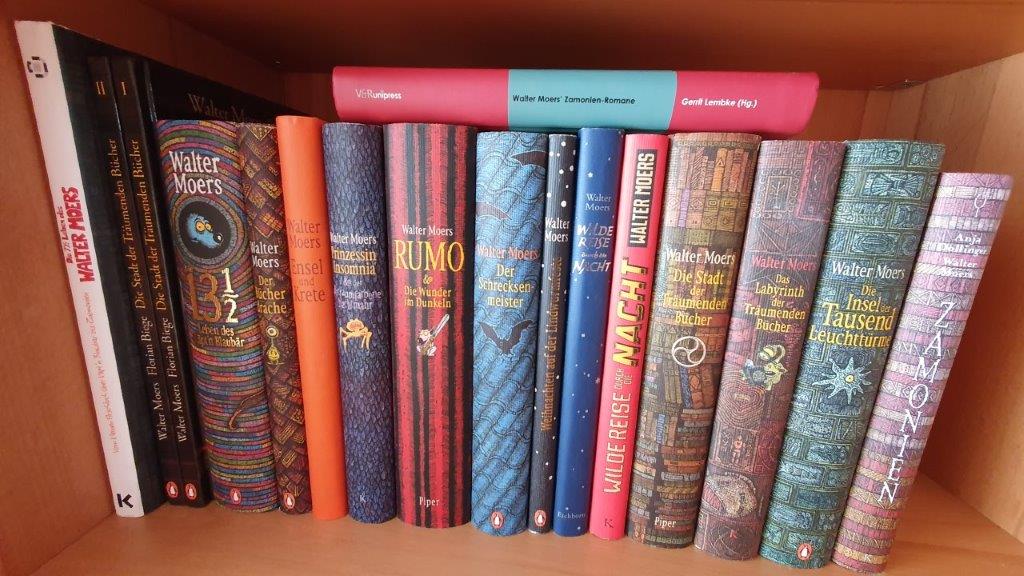 Meine Zamonienbücher von Walter Moers
