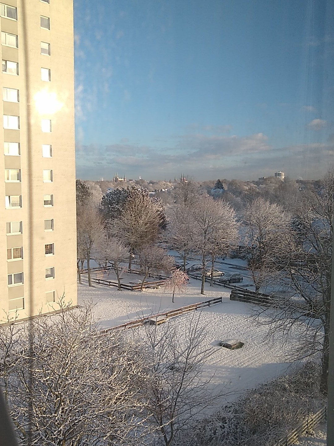 Lübeck im Schnee