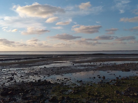 Abend am Wattenmeer