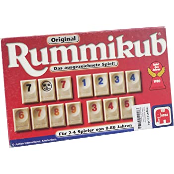 Jumbo Spiele 03465 - Rummikub Original, Spiel des Jahres 1980