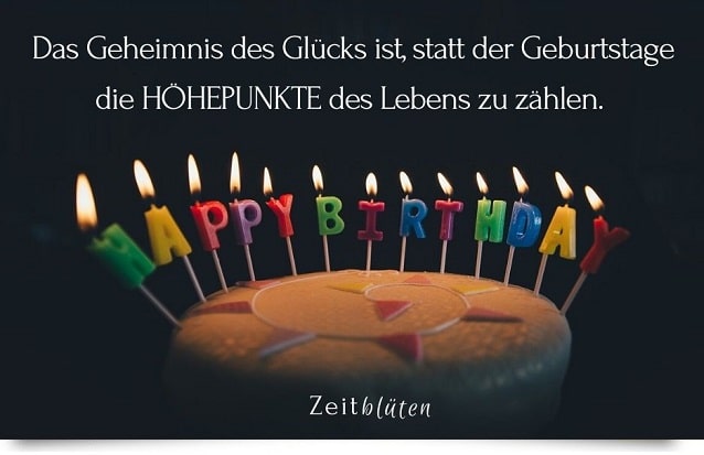 Glückwünsche zum Geburtstag → Sprüche, Zitate | Geburtstagsglückwünsche -  ZEITBLÜTEN